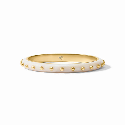 Colette Bangle-Gold Alabaster