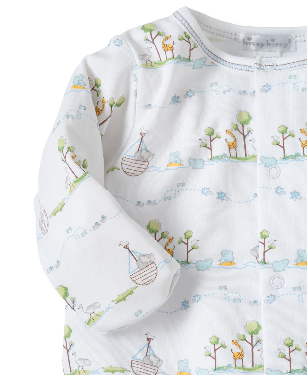 Kissy Kissy Noah's Print Convertible Gown