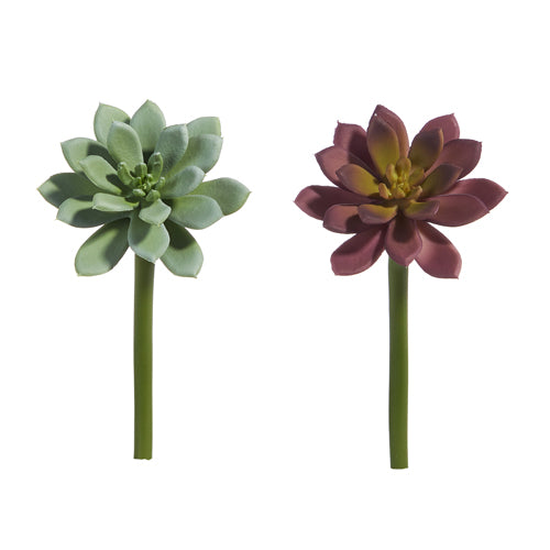 artificial succulent picks 7" Succulent Pick