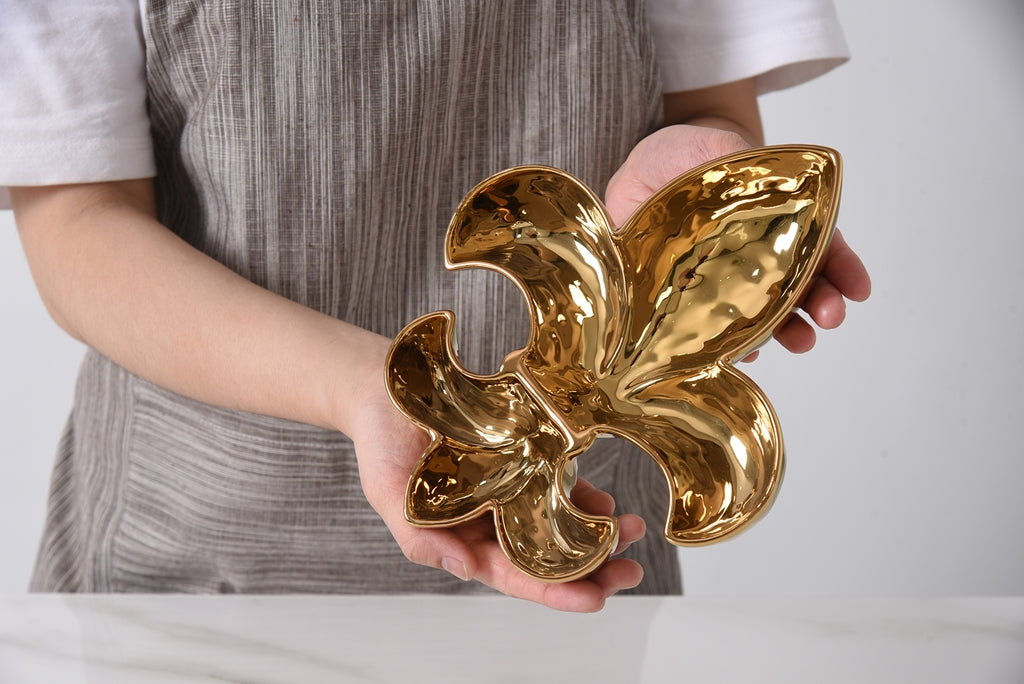 Fleur De Lis Snack Bowl