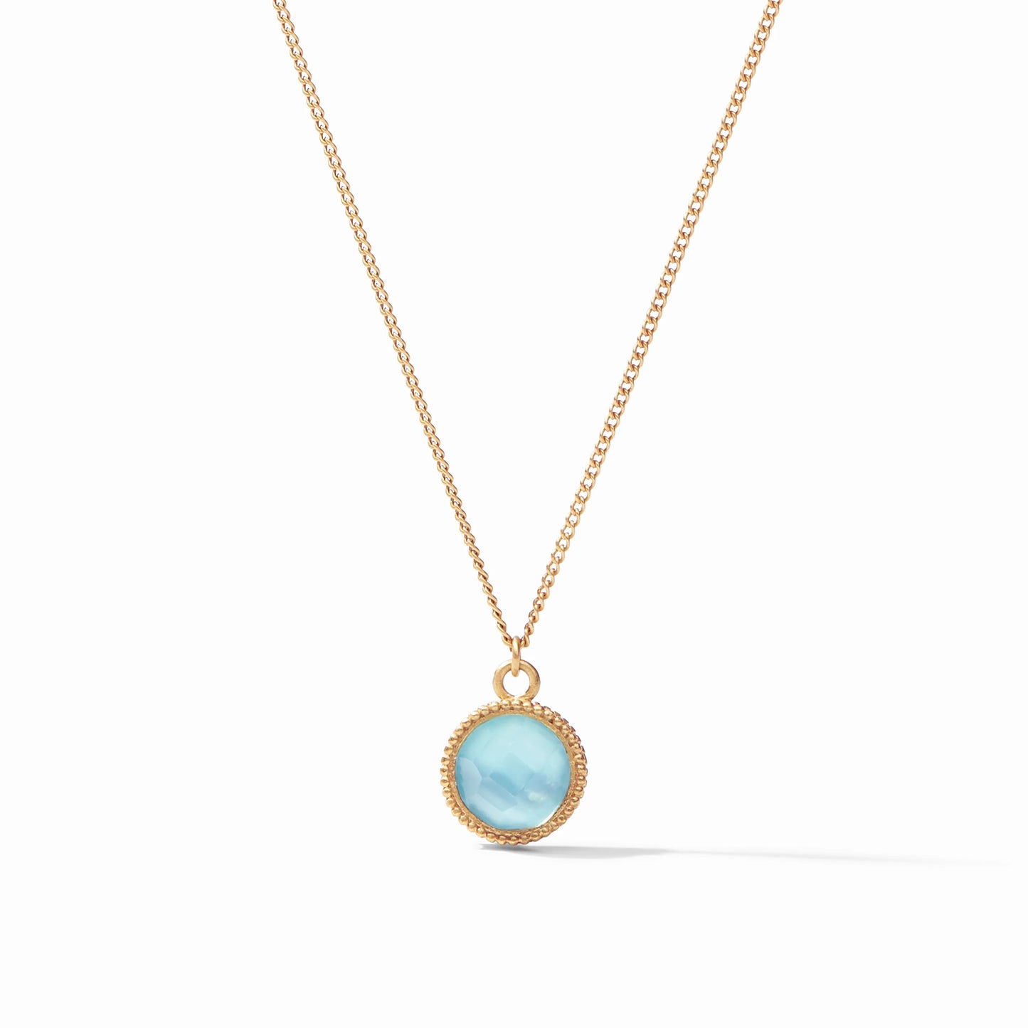 Fleur-de-Lis Solitaire Necklace
