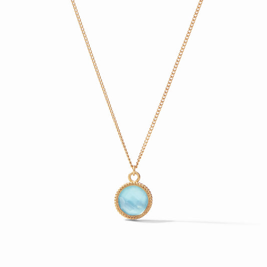 Fleur-de-Lis Solitaire Necklace
