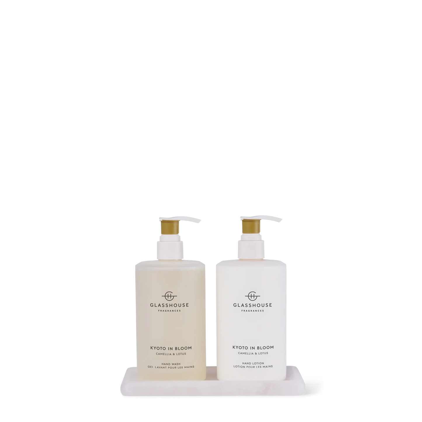 Glasshouse Hand Wash and Lotion Duo with Tray