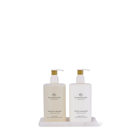 Glasshouse Hand Wash and Lotion Duo with Tray