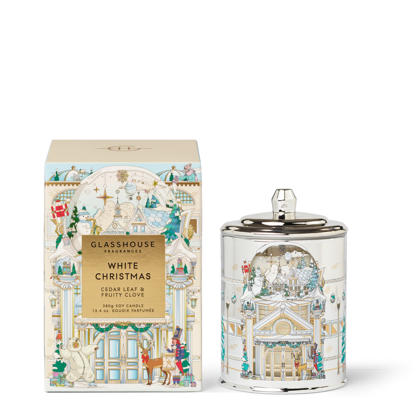 Glasshouse Fragrances 13.4oz Holiday Candle
