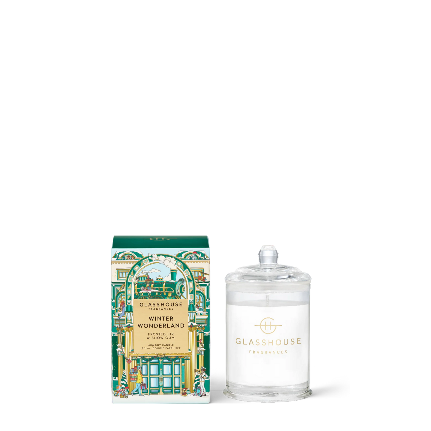 Glasshouse 2.1oz Holiday Candle Winter Wonderland
