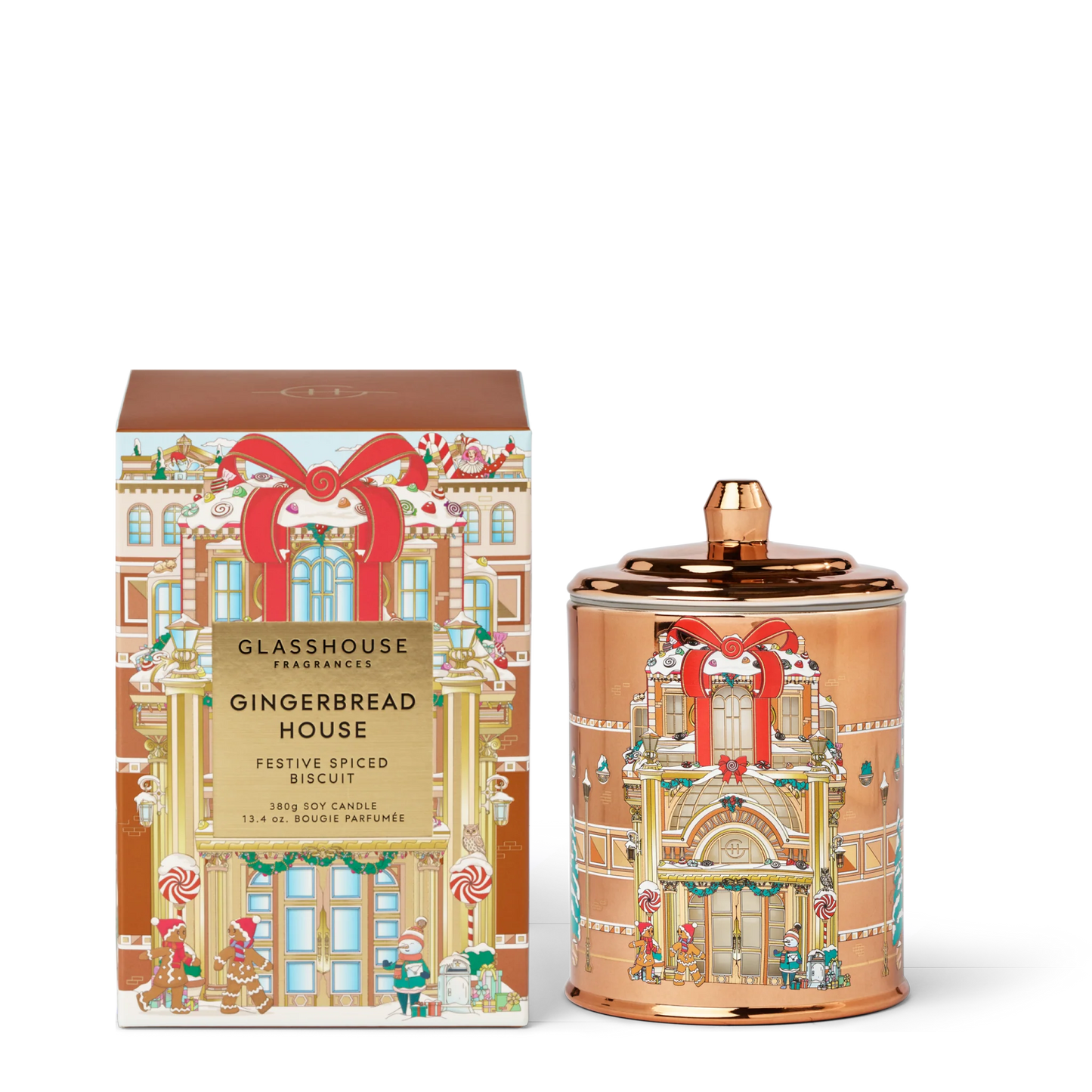 Glasshouse Fragrances 13.4oz Holiday Candle