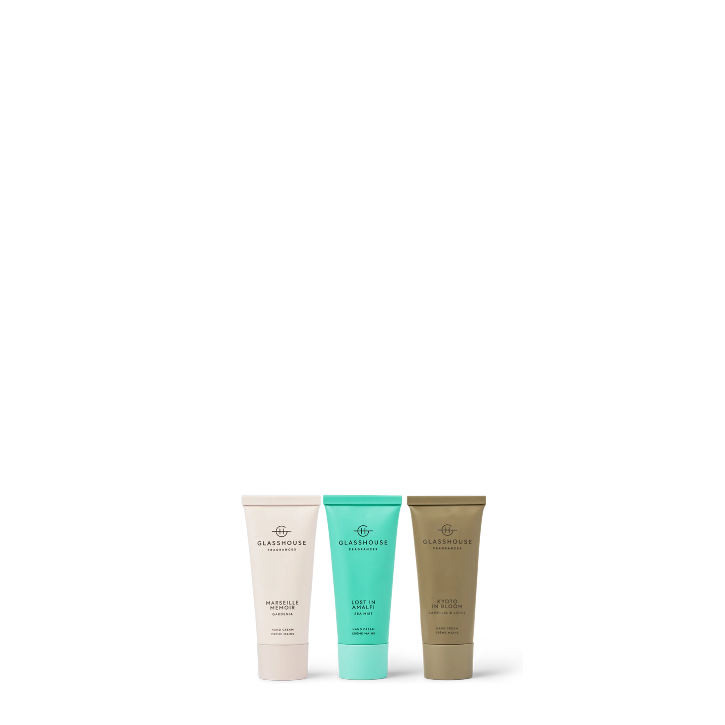 Glasshouse Fragrances Holiday Hand Cream Trio