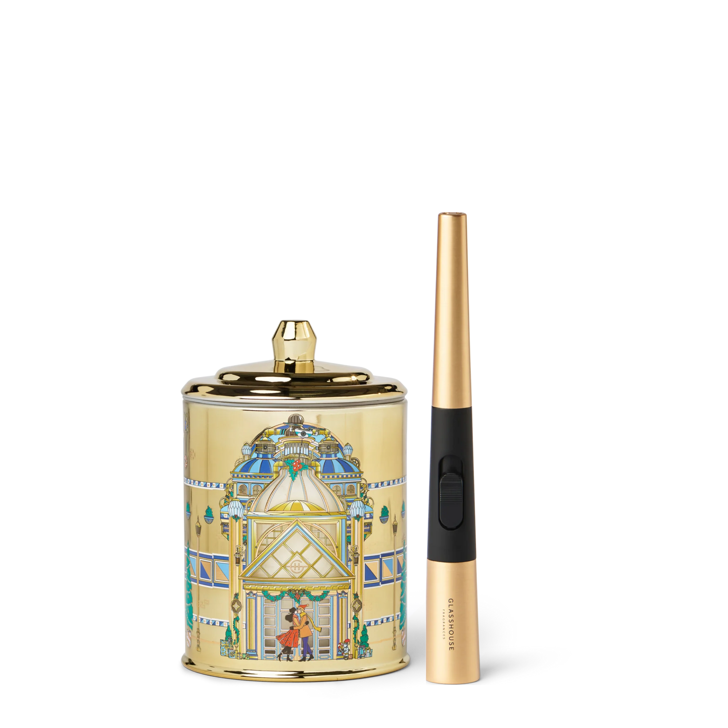 Glasshouse Fragrances 13.4oz Candle & Arc Wand Lighter