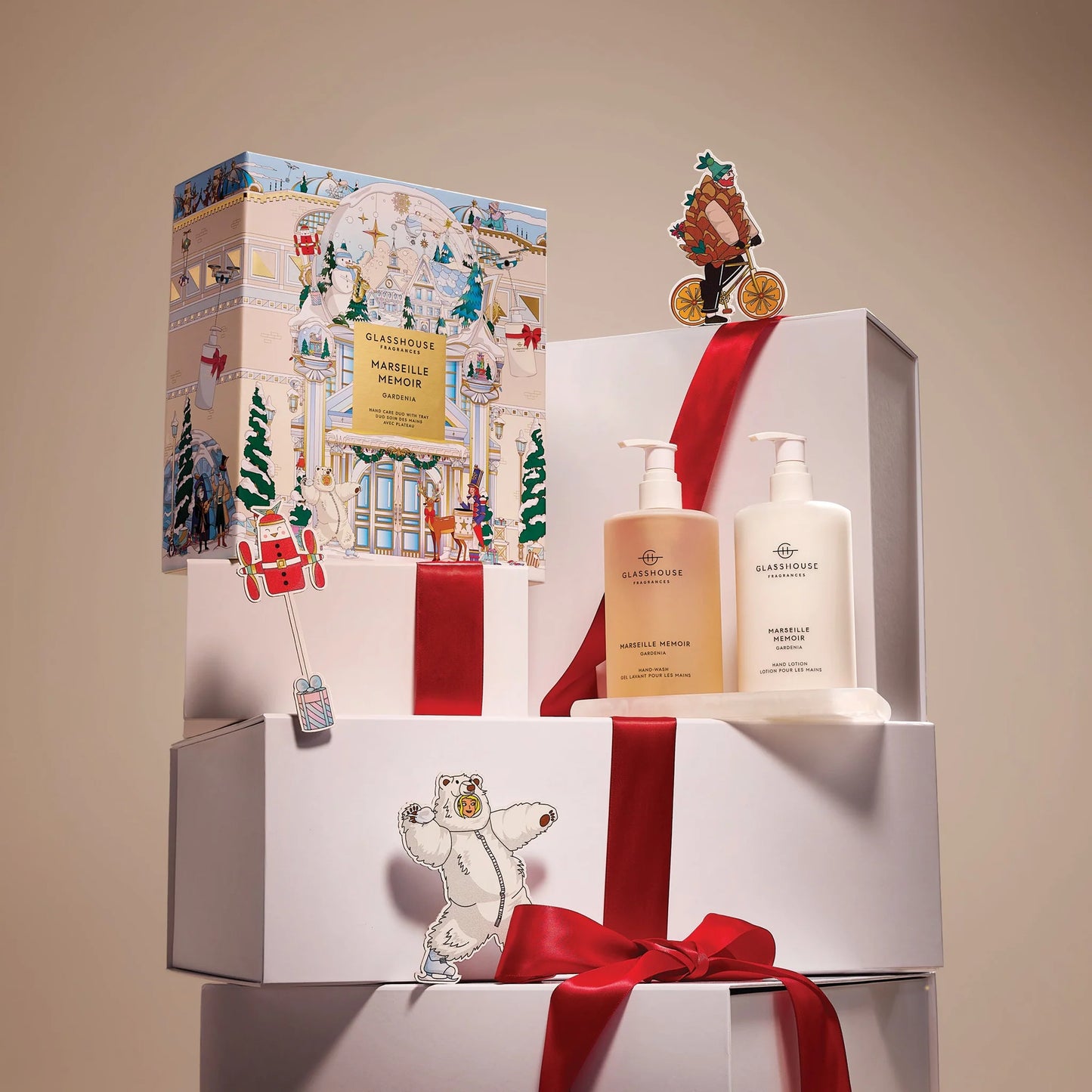 Glasshouse Fragrances Holiday Hand Care Duo Marseille Memoir