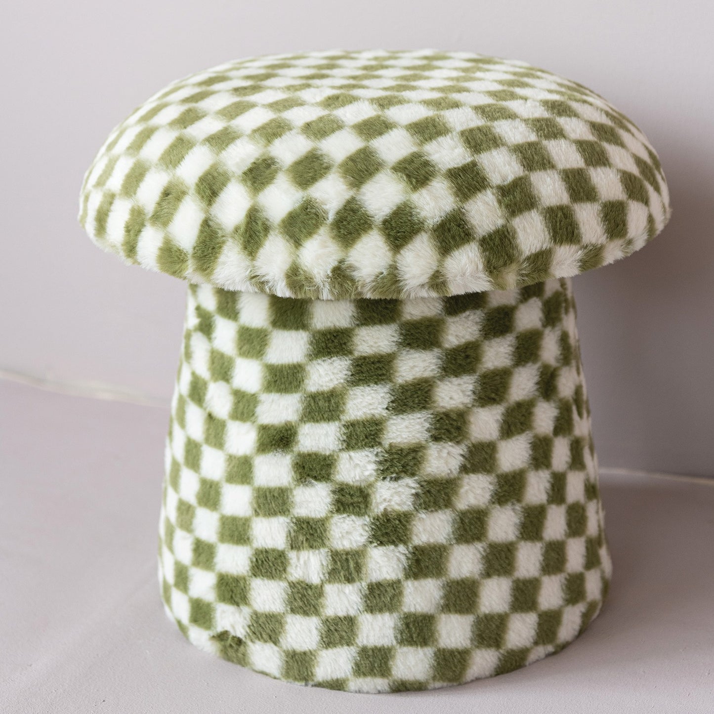 Upholstered Mushroom Stool