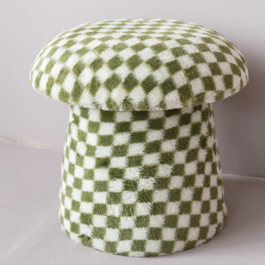 Upholstered Mushroom Stool