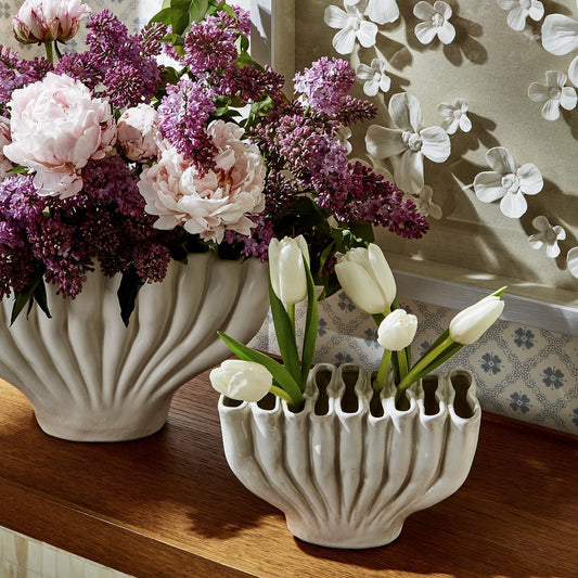 White Ceramic Vase