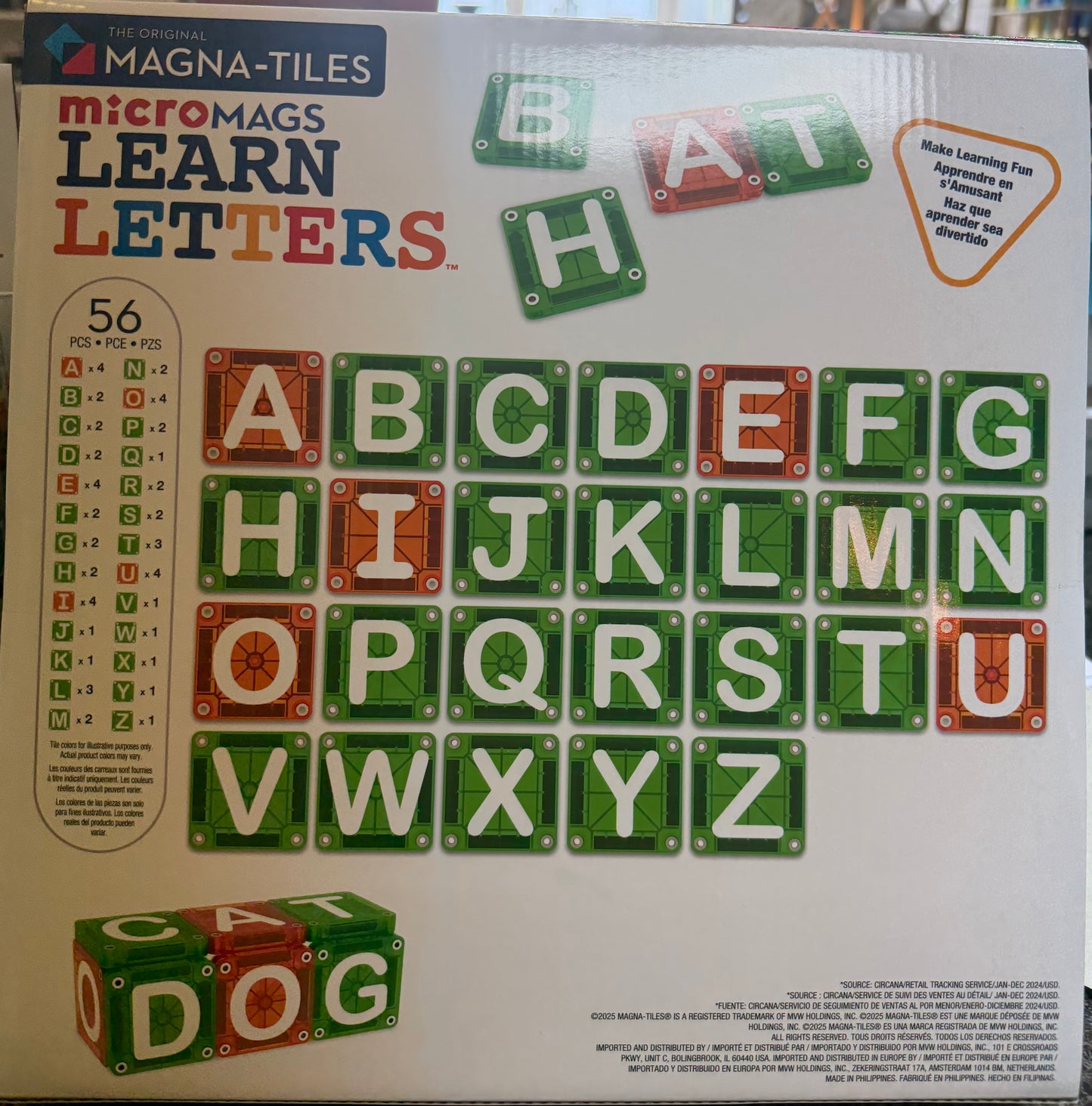 MAGNA-TILES Learn Letters