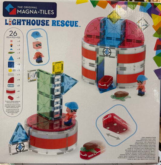 Magna-Tiles Lighthouse Rescue
