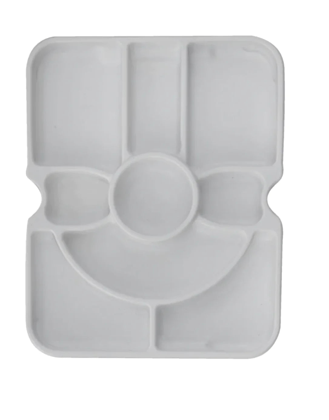 Foam Plates White Polystyrene Dishes 10 (26cm) for Birthday Party Catering