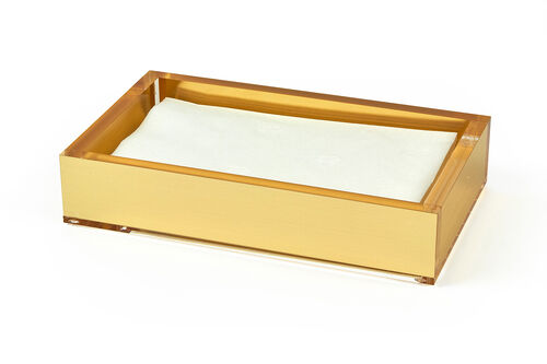 Lucite Guest Towel Napkin Tray