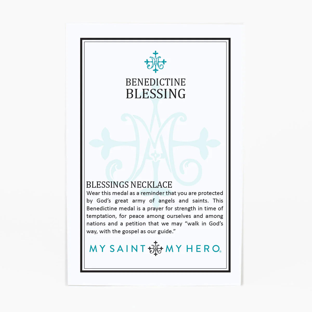 MSMH Jubilee Medal of St. Benedict Necklace
