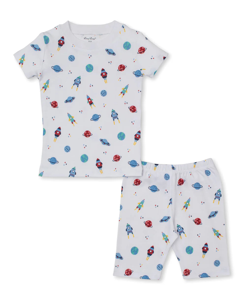 Kissy Kissy Space Dreams Short Pajama Set