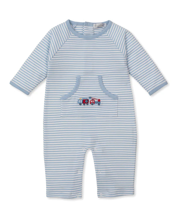 Kissy Kissy Fight the Fire Striped Playsuit