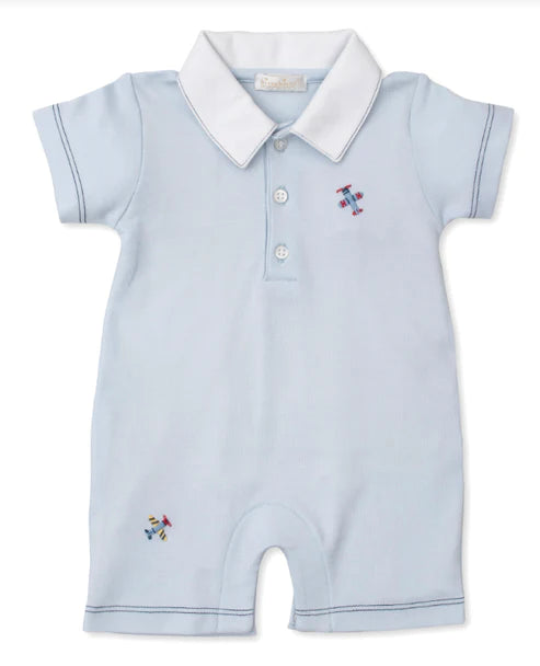 Kissy Kissy Embroidered Short Playsuit
