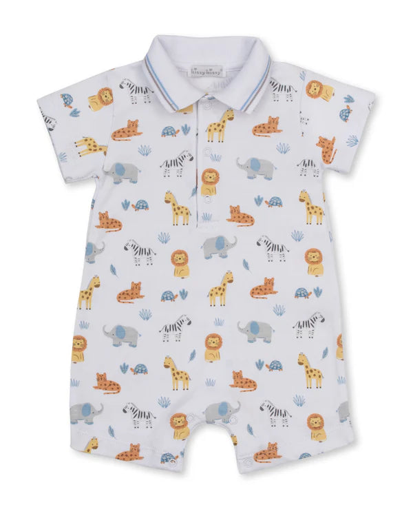Kissy Kissy Jungle Hang Out Short Playsuit