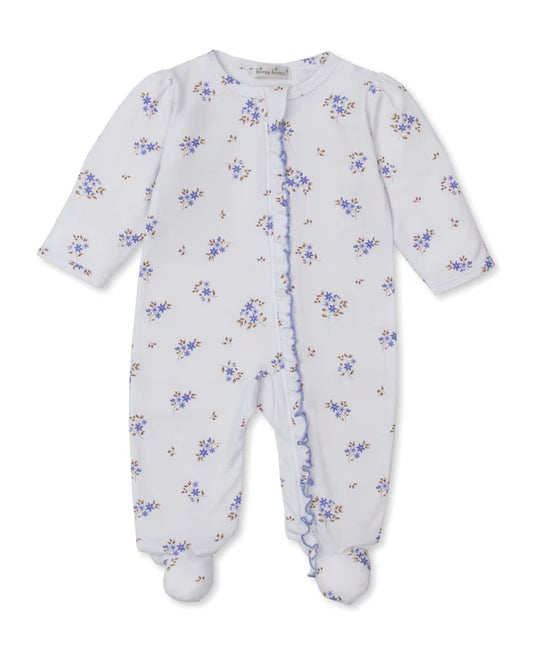 Kissy Kissy Tiny Blossoms Footie w/ Zip