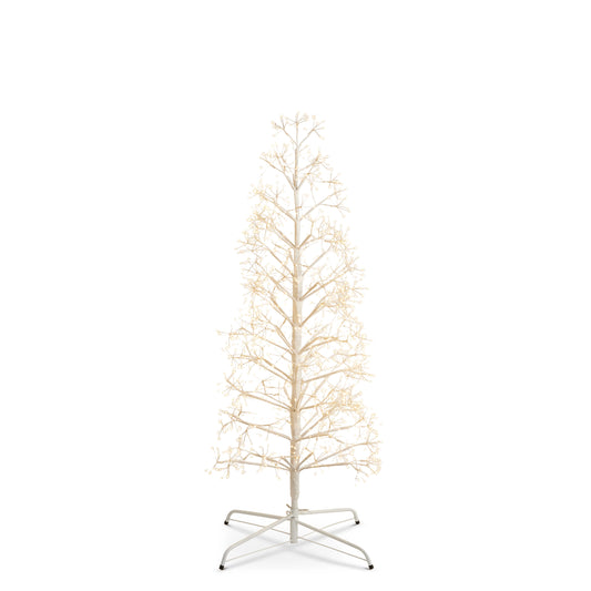 White Fairy Light Tape Pod Tree