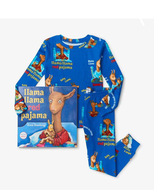 Llama Llama Red Pajama PJ Set w/ Book