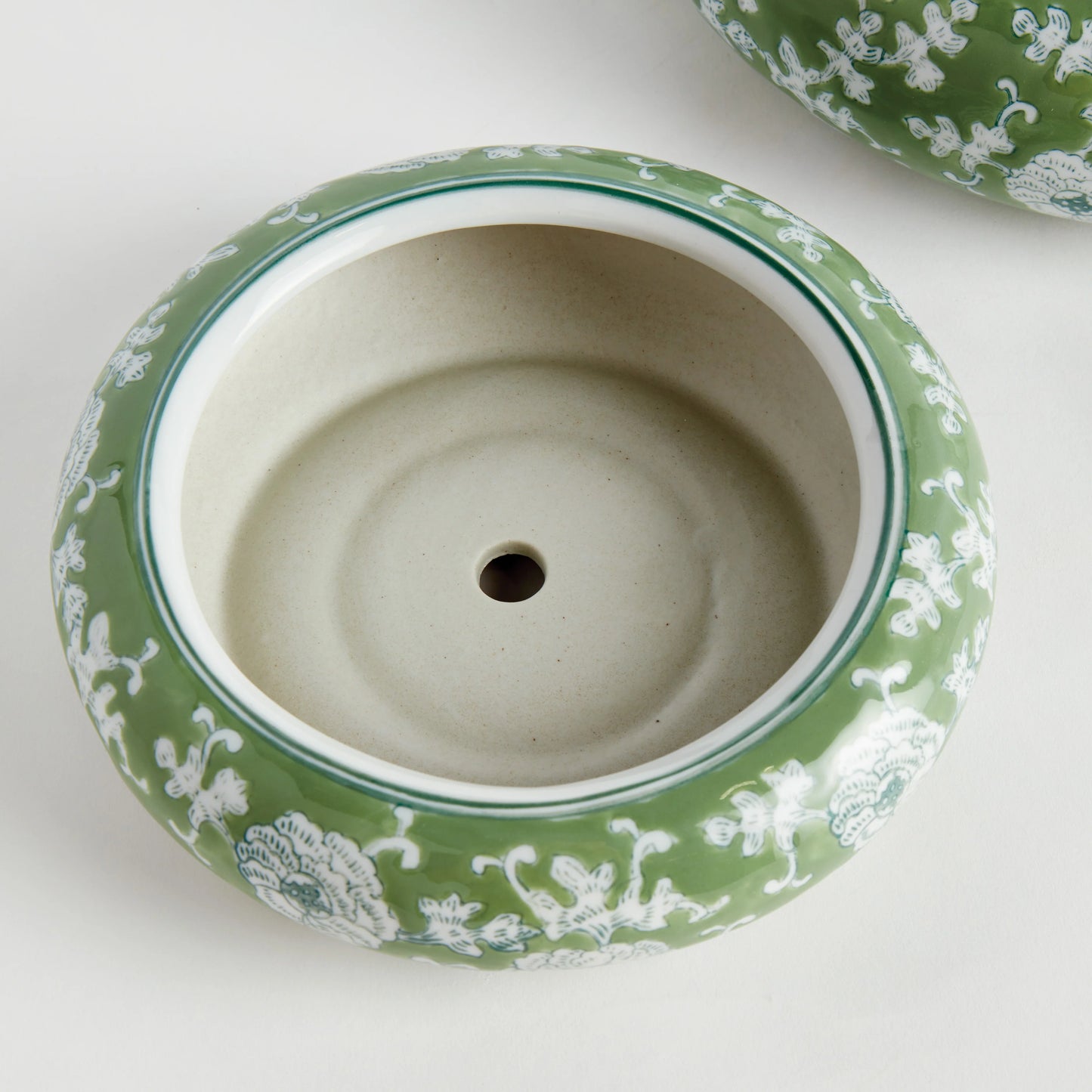 Imperial Lotus Low Pot