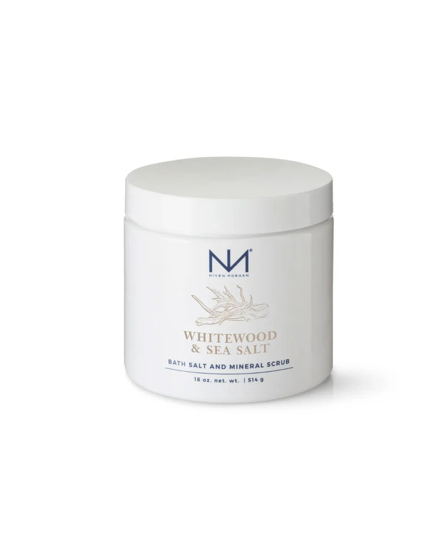Niven Morgan Bath Salt and Mineral Scrub (18 oz)