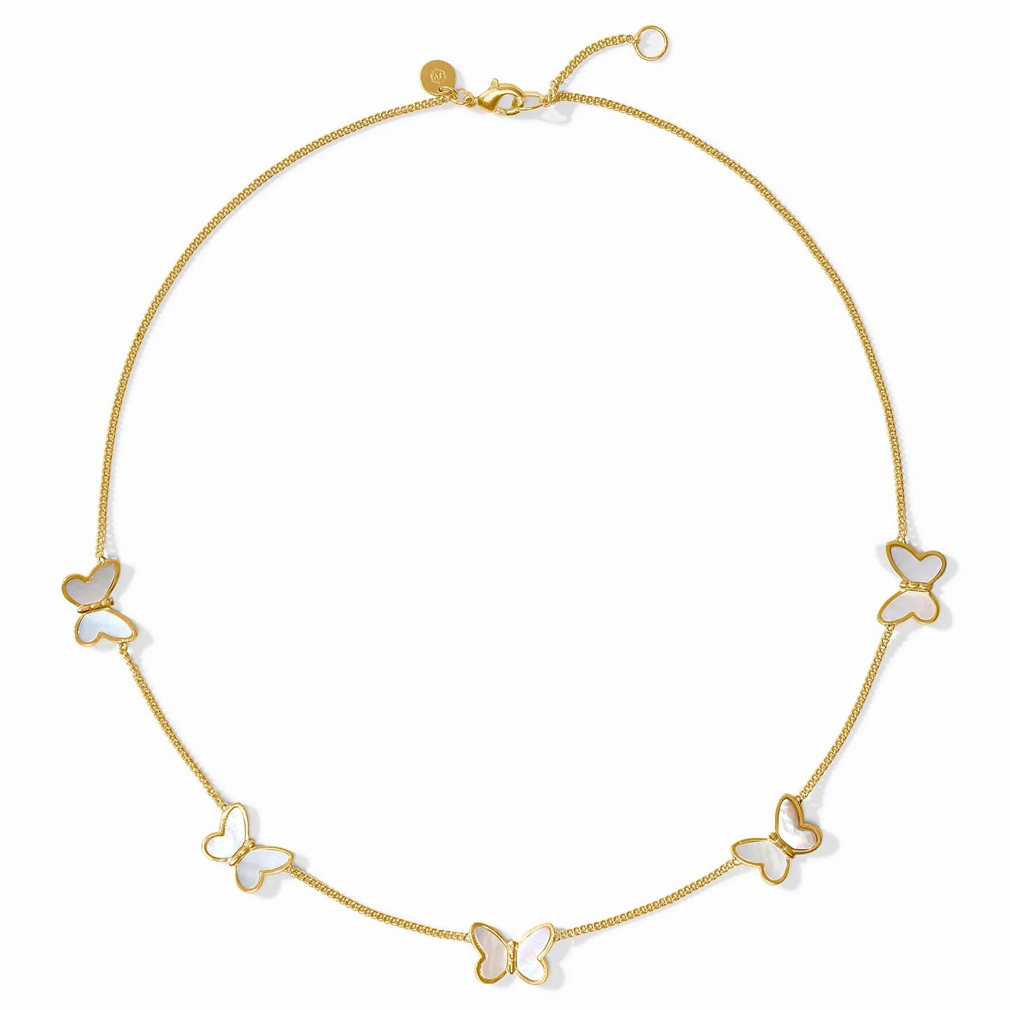 Papillon Delicate Station Necklace