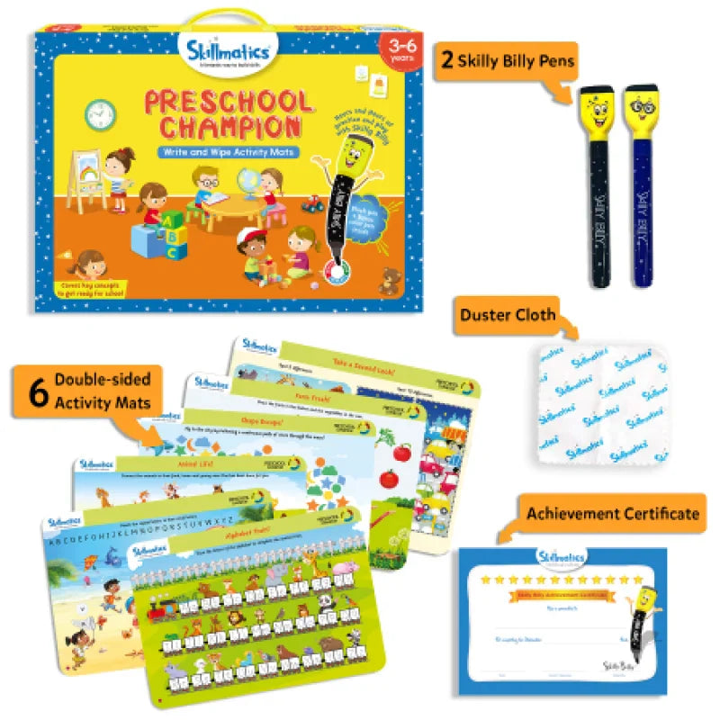 Write and Wipe - Preschool Champion