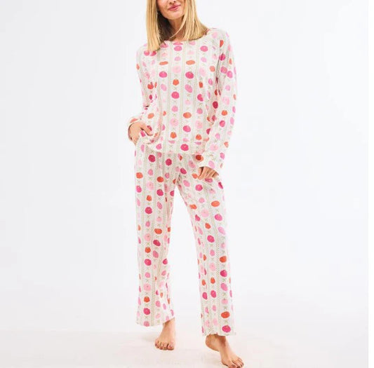 Women's Pumpkin Pajama Set
