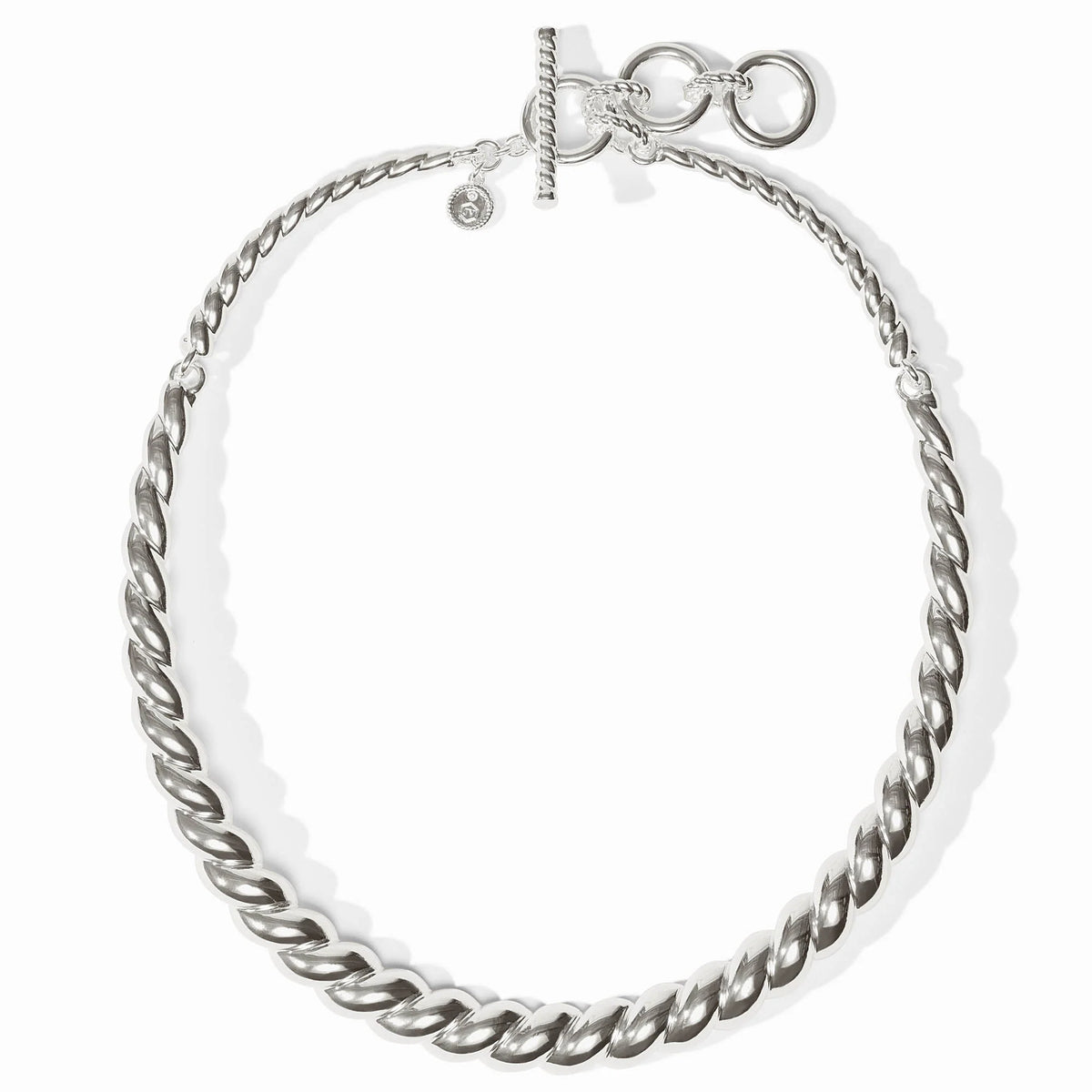 Ravello Collar Necklace- Silver