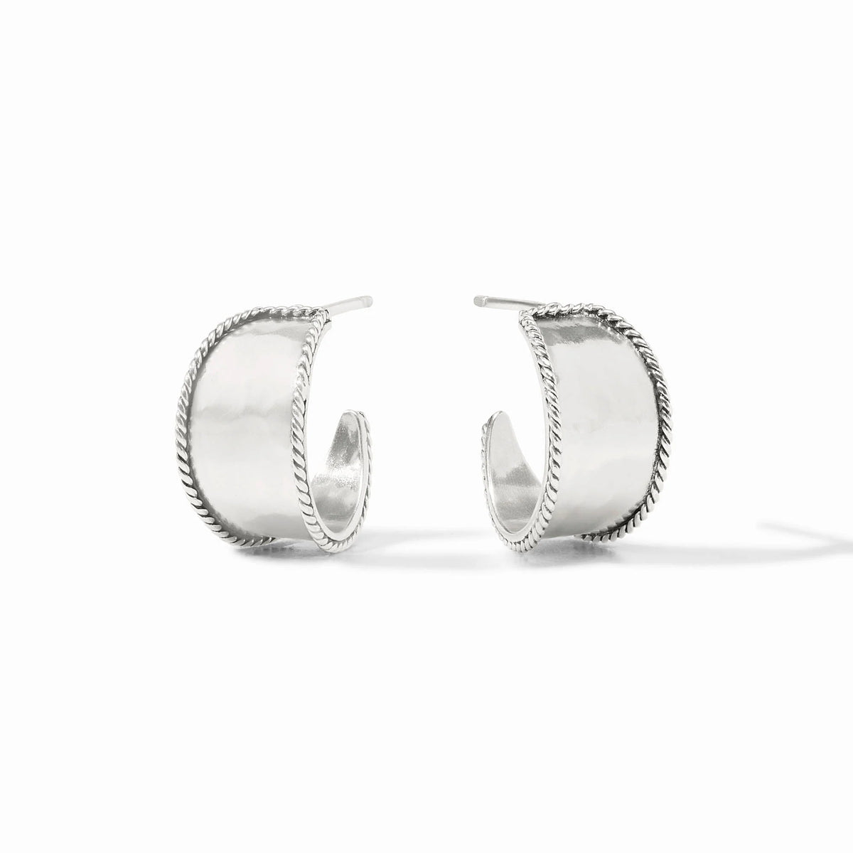 Savoy Hoop- Silver
