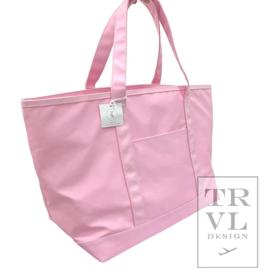 Maxi Coated Canvas Tote