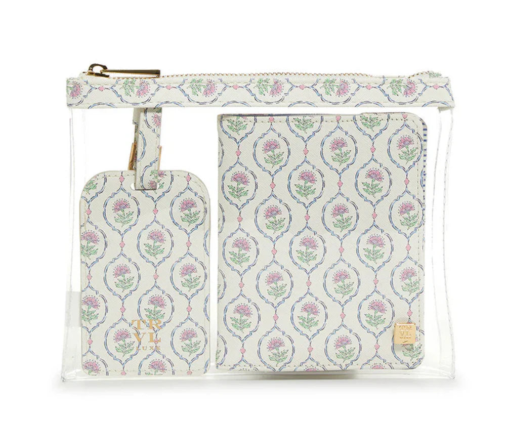 Luxe Saffiano TRVL 3PC Set