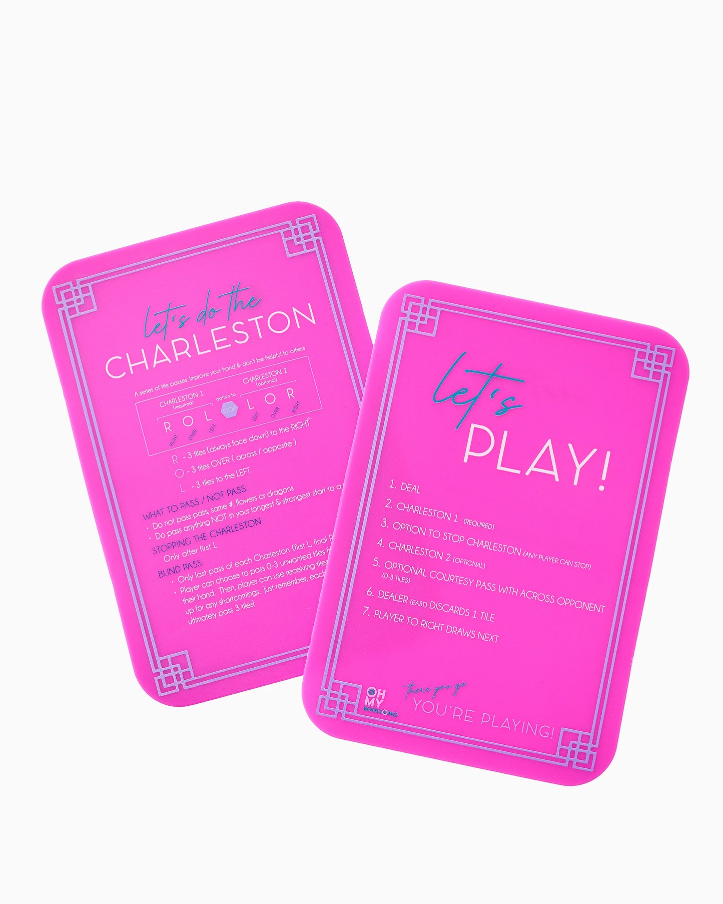 Mahjong Tile Shuffler Set