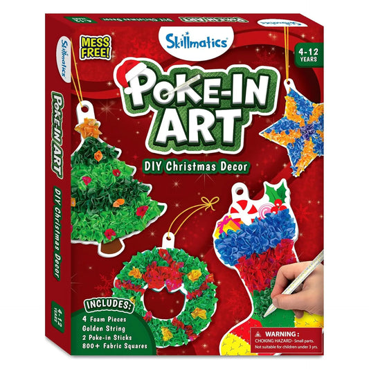 Poke in Art Christmas