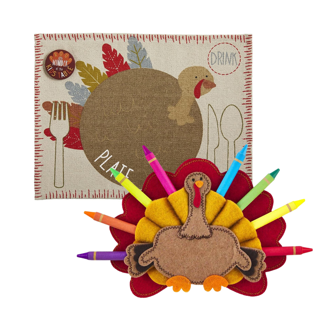 FALL SPECIAL! Thanksgiving Kids Table Setting Bundle