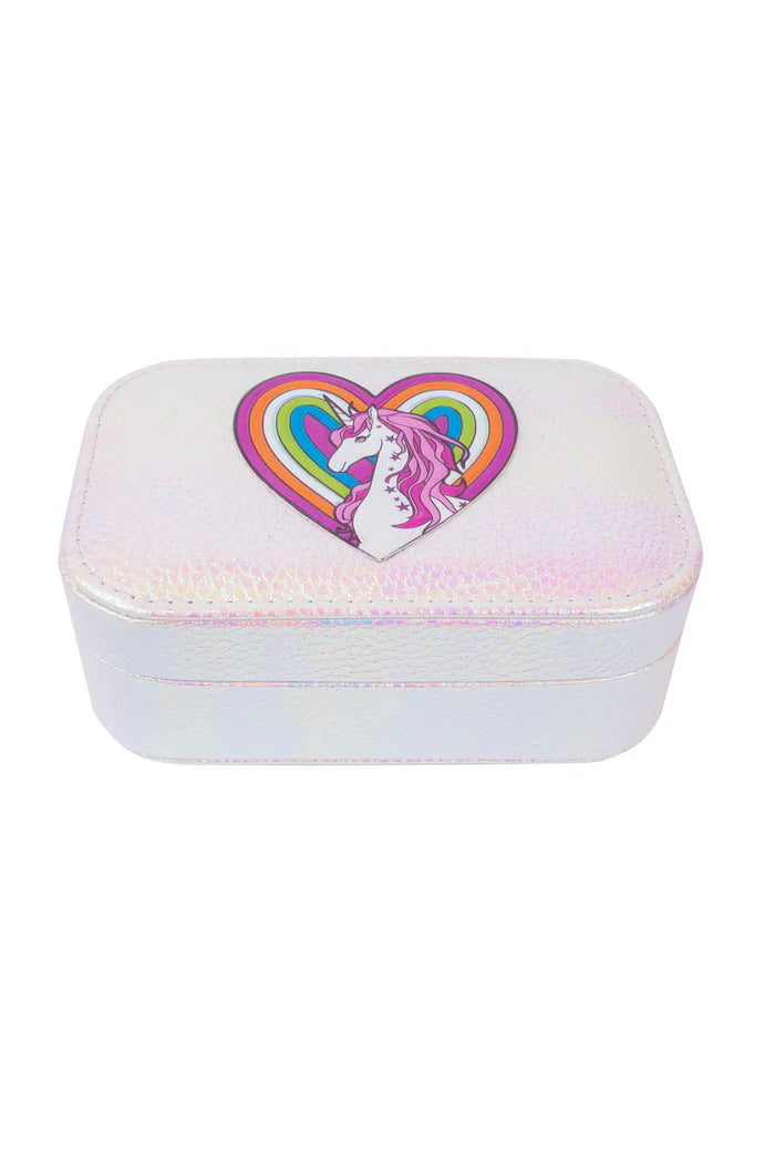 Pretty Precious Unicorn Jewelry Box