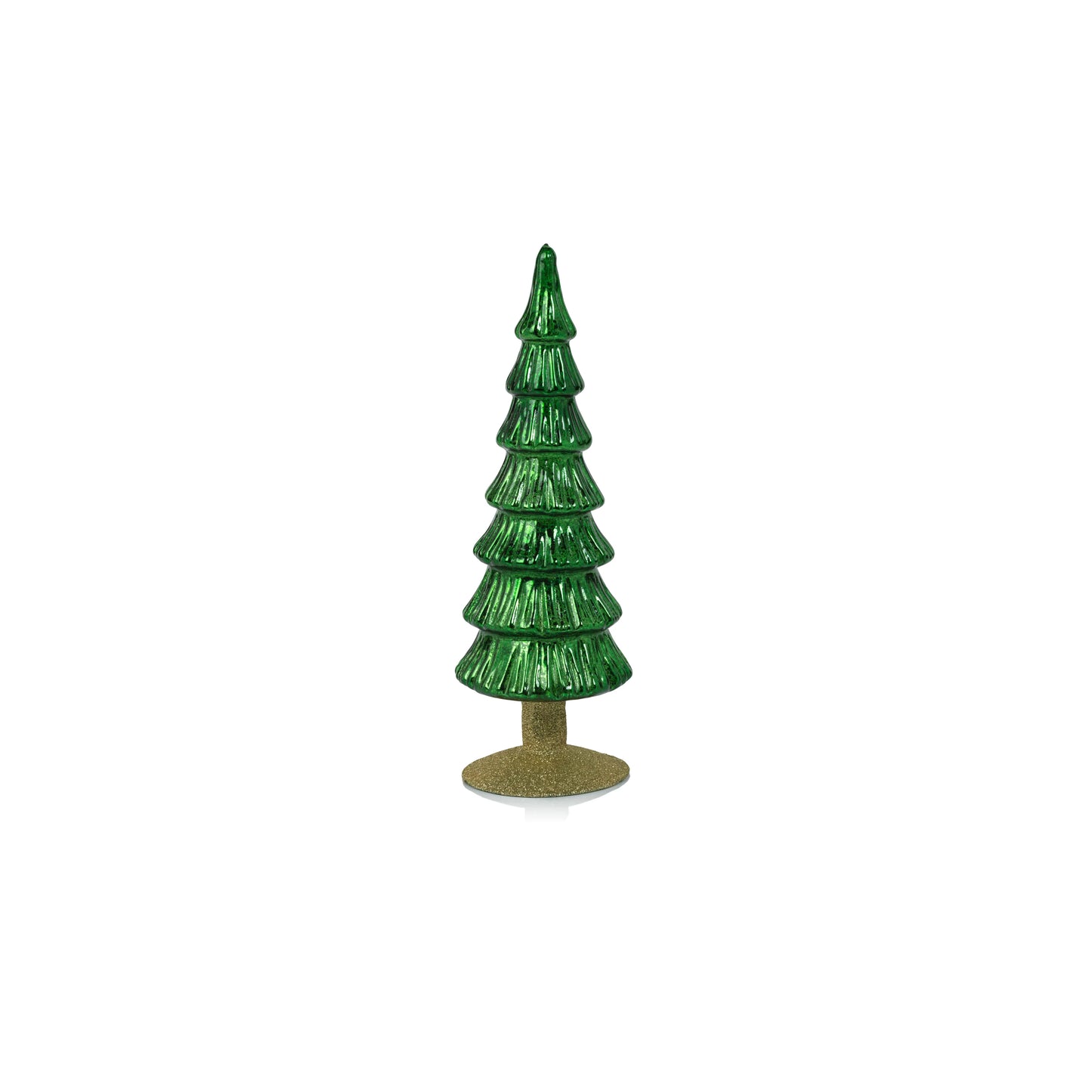Miramonti Glass Tree on Gold Glitter Base