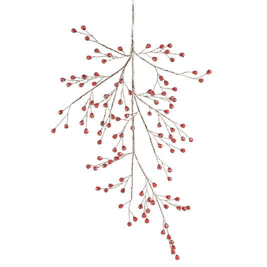 Beaded Glass Berry Branch