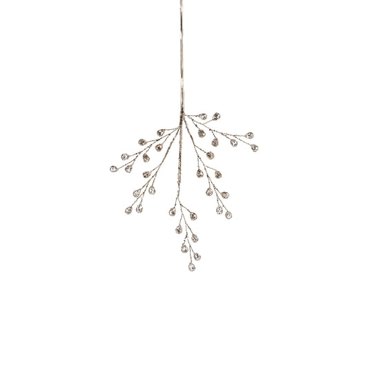 12" Beaded Glass Berry Pick