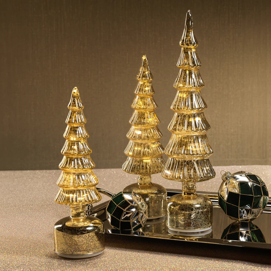 Mountain Pine Rotating LED Tree