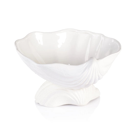 La Coquille Stoneware Clam Shell Bowl
