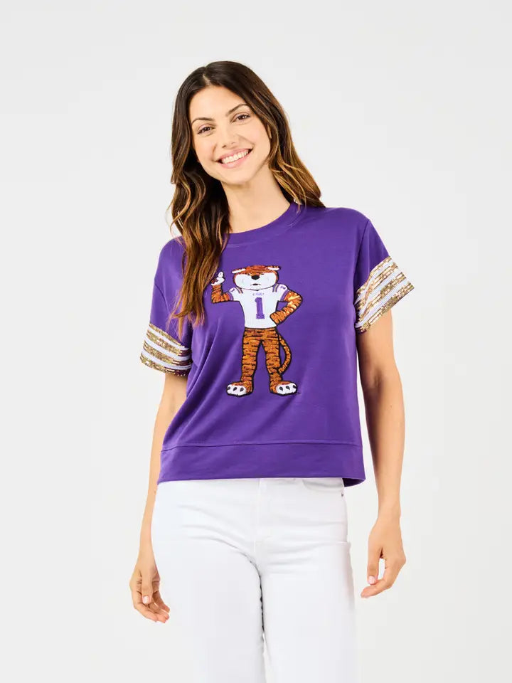Ariana Top with Tiger