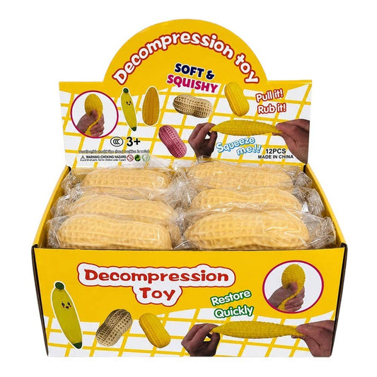 Peanut Shaped Squishy Stress Relief Toy