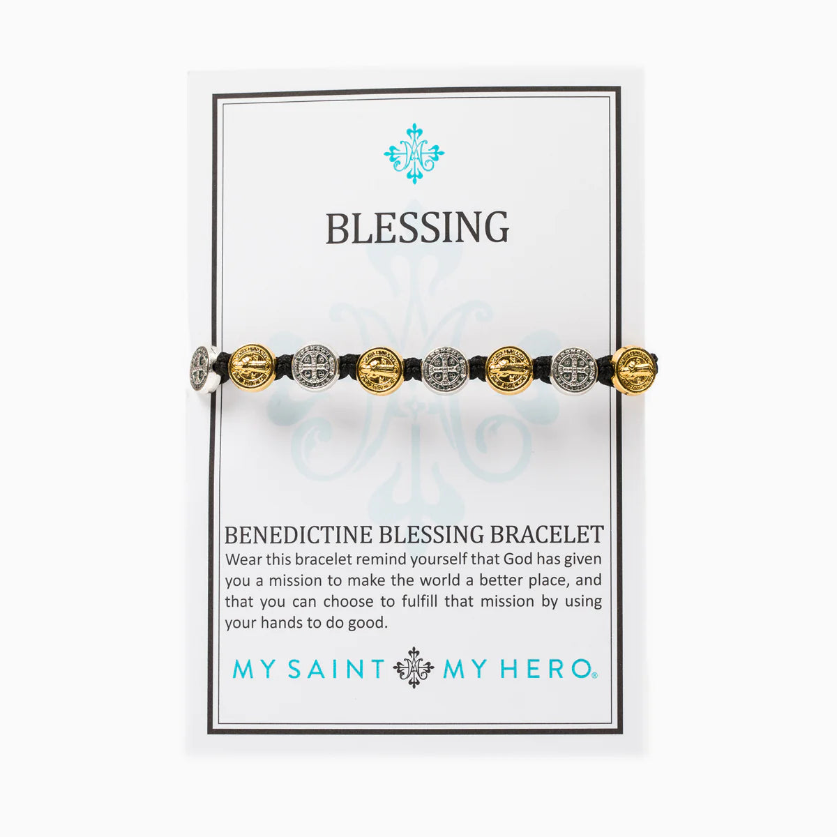 MSMH Benedictine Blessing Bracelet - Mixed Medals